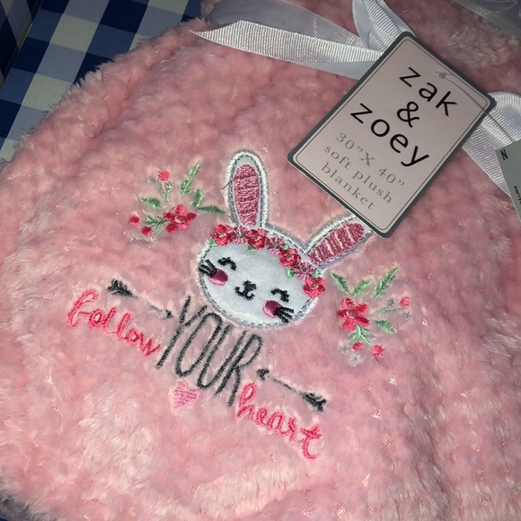 Zak & Zoey Bedding Hostpickzak Zoey Pink Baby Blanket Poshmark